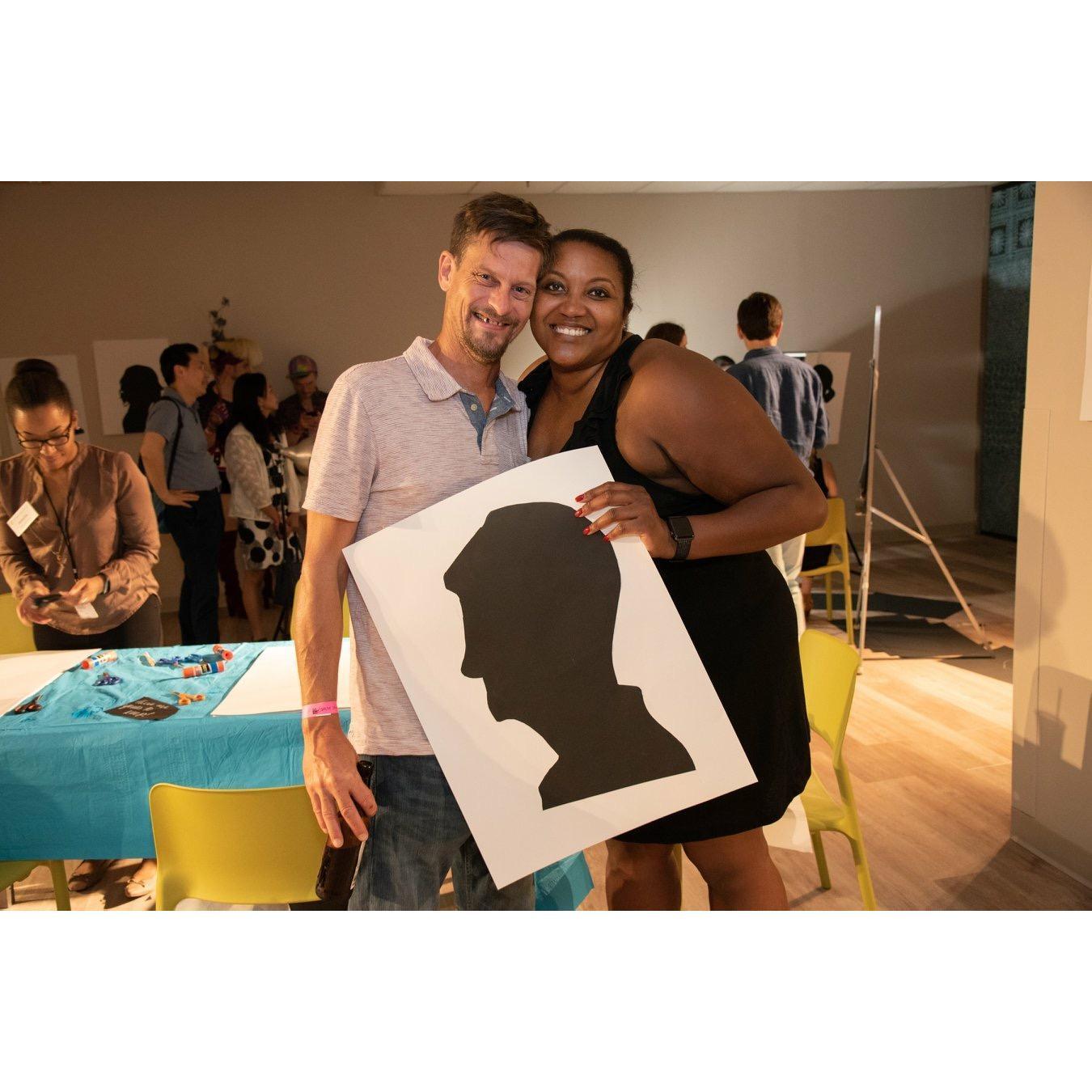 Fun night out at the African Art Museum.