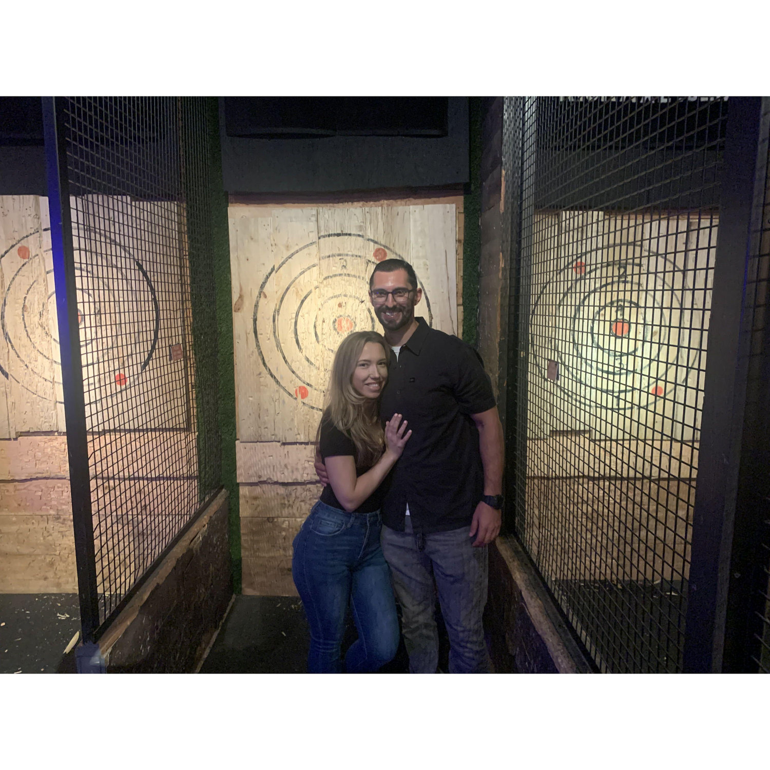 Our second date, and first picture together!