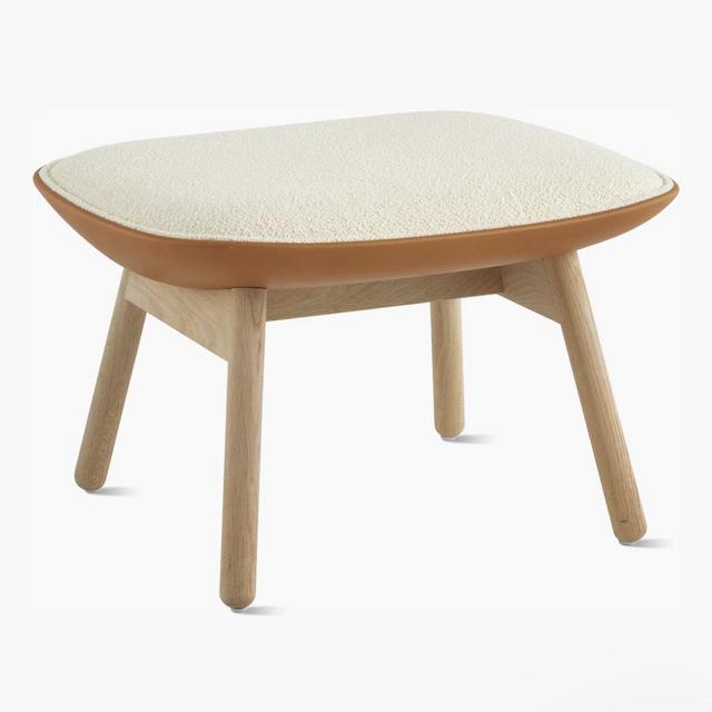 Uchiwa Ottoman- Flamiber Cream/Cognac