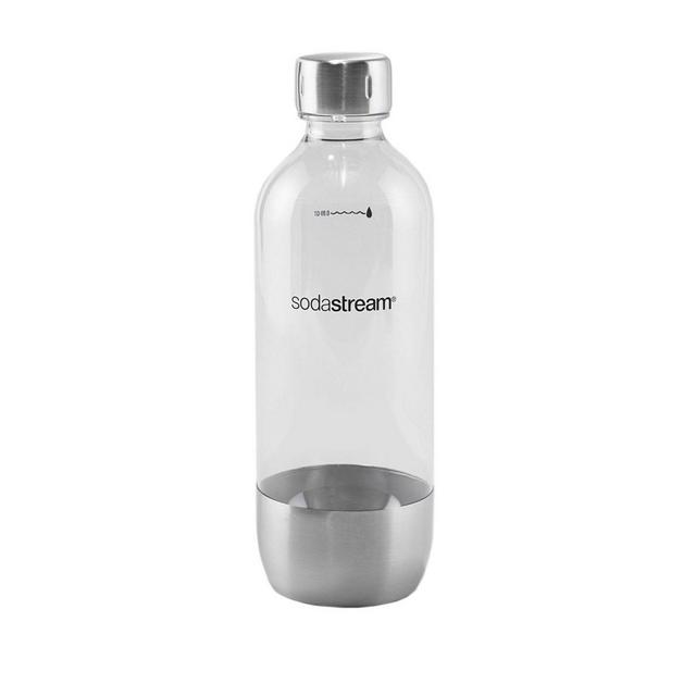 sodastream - SodaStream® 1-Liter Carbonating Bottle in Stainless Steel