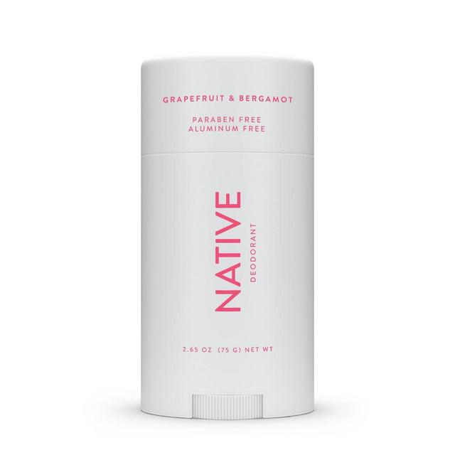 Native Grapefruit & Bergamot Deodorant - 2.65oz