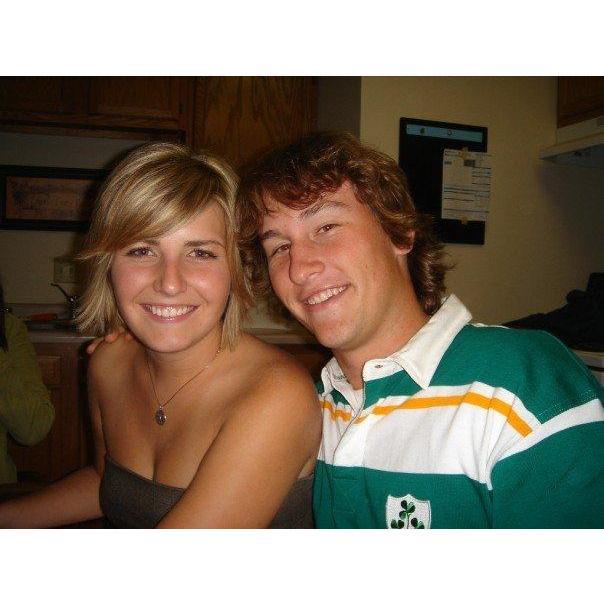 The very first photo of us ever taken- Bridget's 21st birthday!