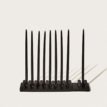 Sin Stacked Stoneware Menorah