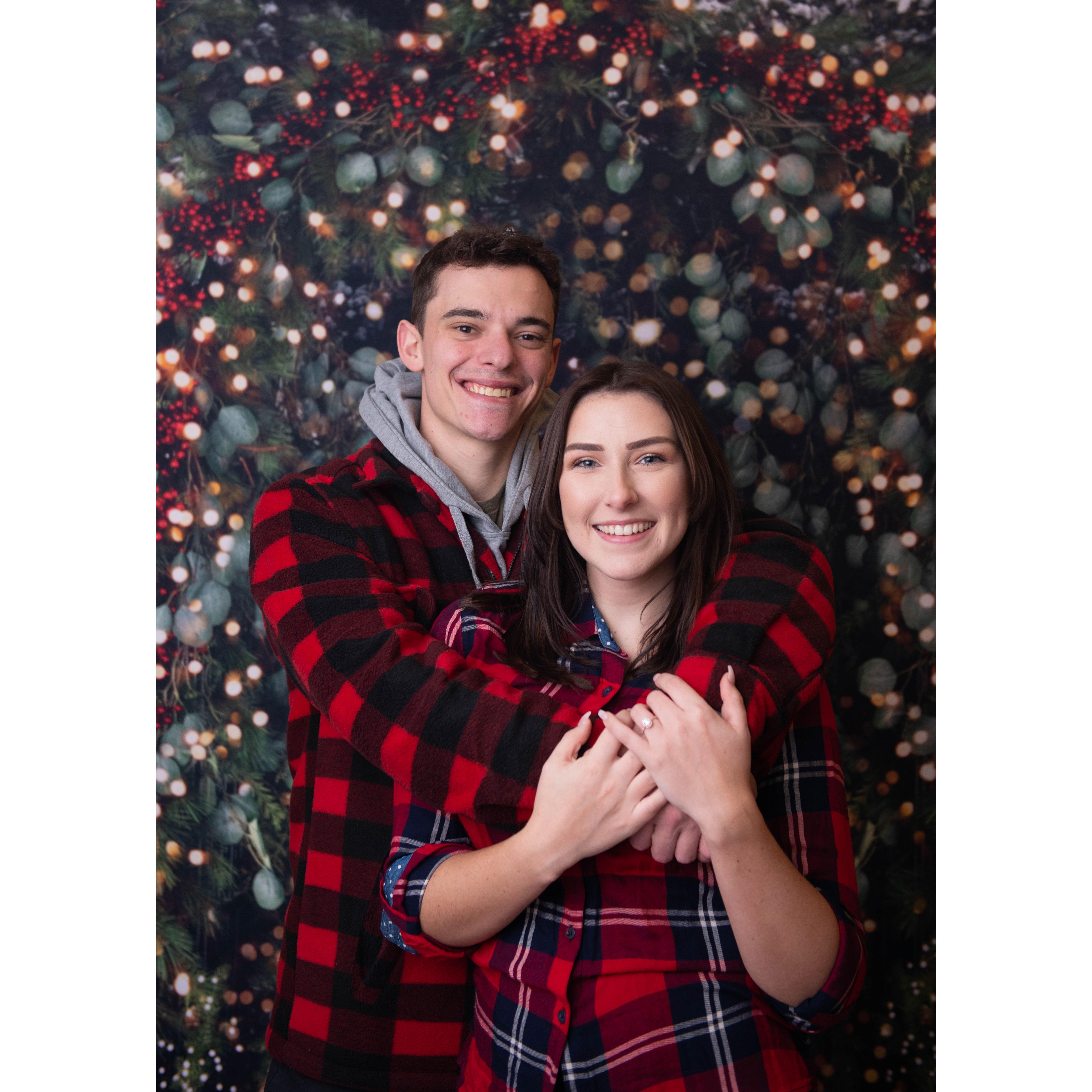 Christmas Engagement Photos 2022