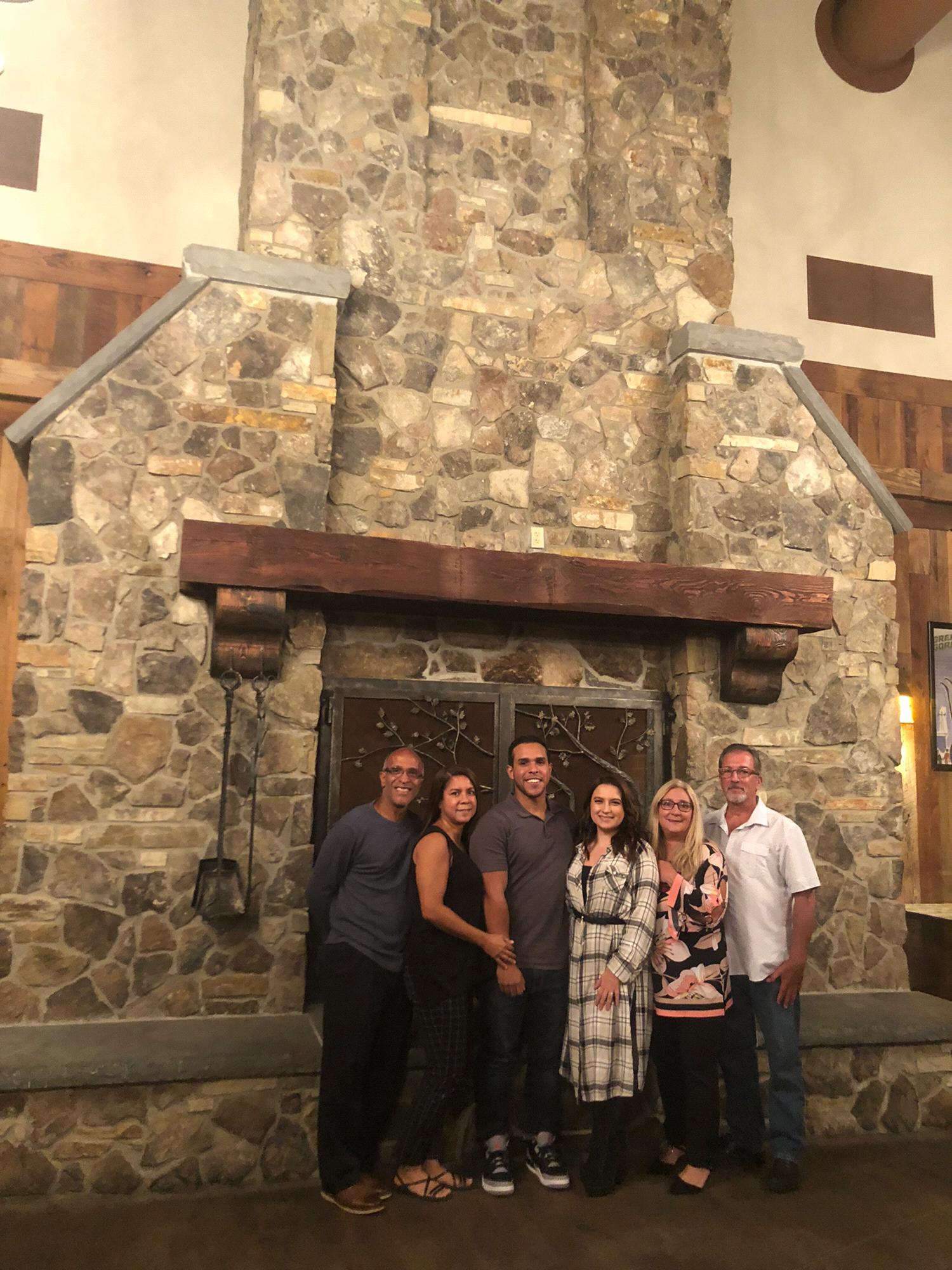 Our tasting at our beautiful venue