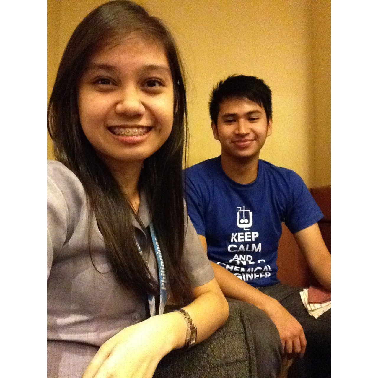 After our internship, we continually talked online and offline. We were both back to U-belt playing hide and seek - hiding our feelings while seeking God's will (hoping we are His will for each other)