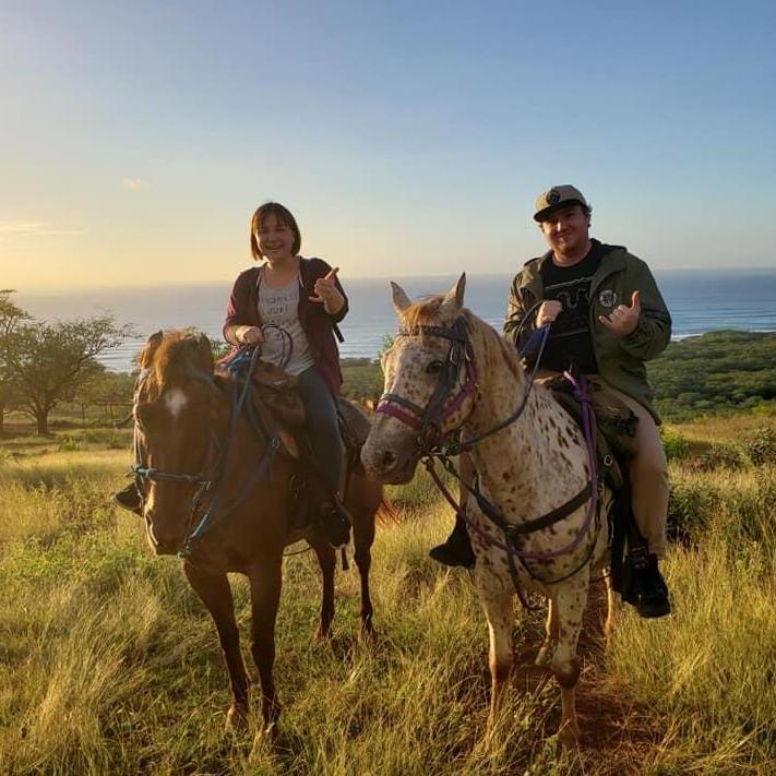Horseback riding on Oahu