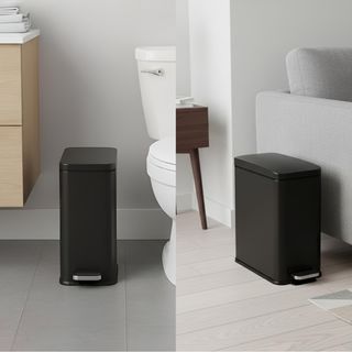 SoftStep® Slim Step On Bathroom Trash Can