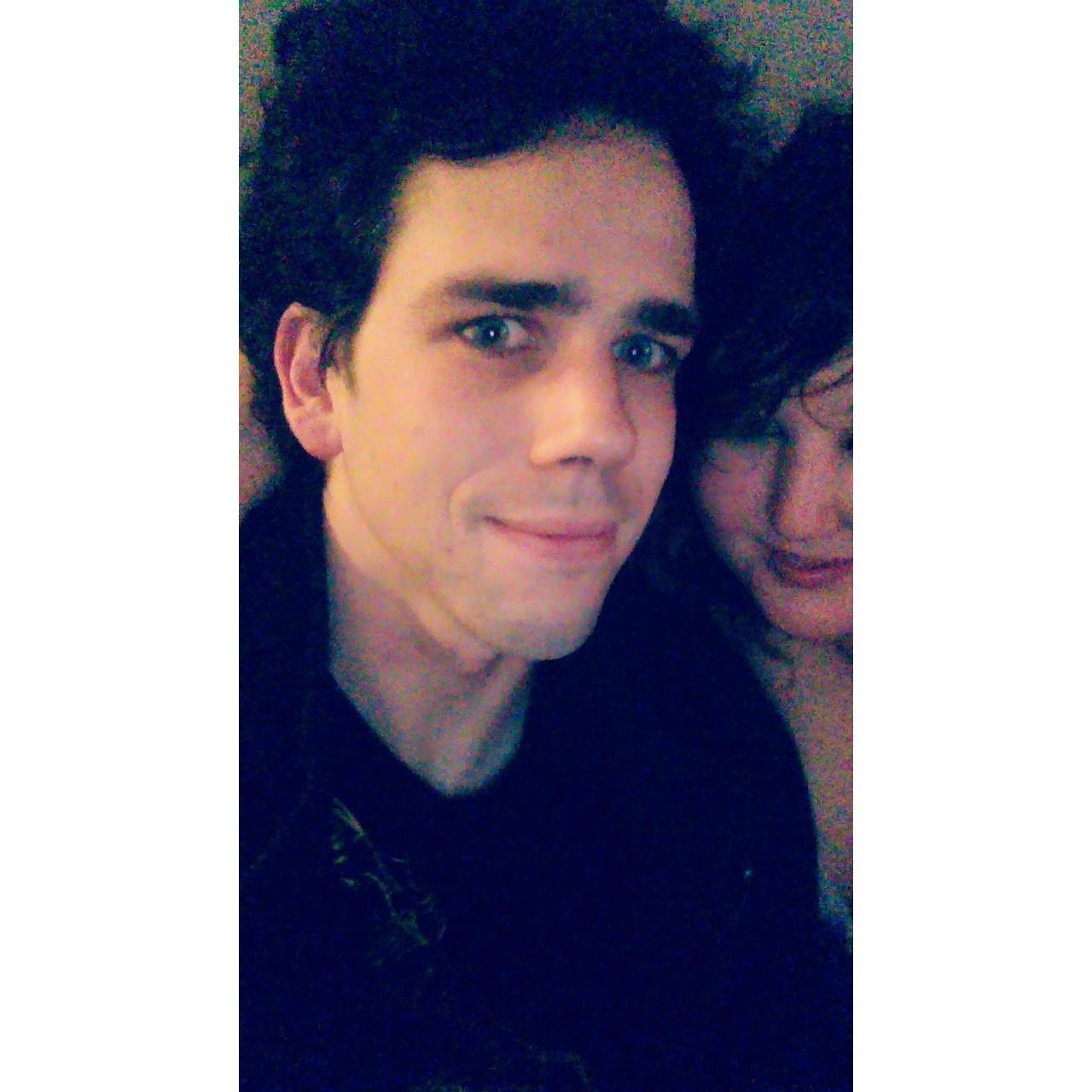 "Just breaking him of selfies"