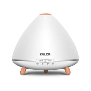 500ml Aromatherapy Essential Oil Diffuser, iSiLER 17oz Ultrasonic Cool Mist Humidifier whith Waterless Auto Shut-Off 4 Timer Settings for Spa Baby Bedroom, 18 hours Runtime