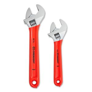 6 in. and 10 in. Adjustable Wrench Set