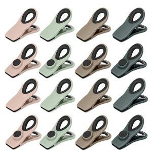 Magnetic Chip Clips, 16 Pieces, Neutral Color