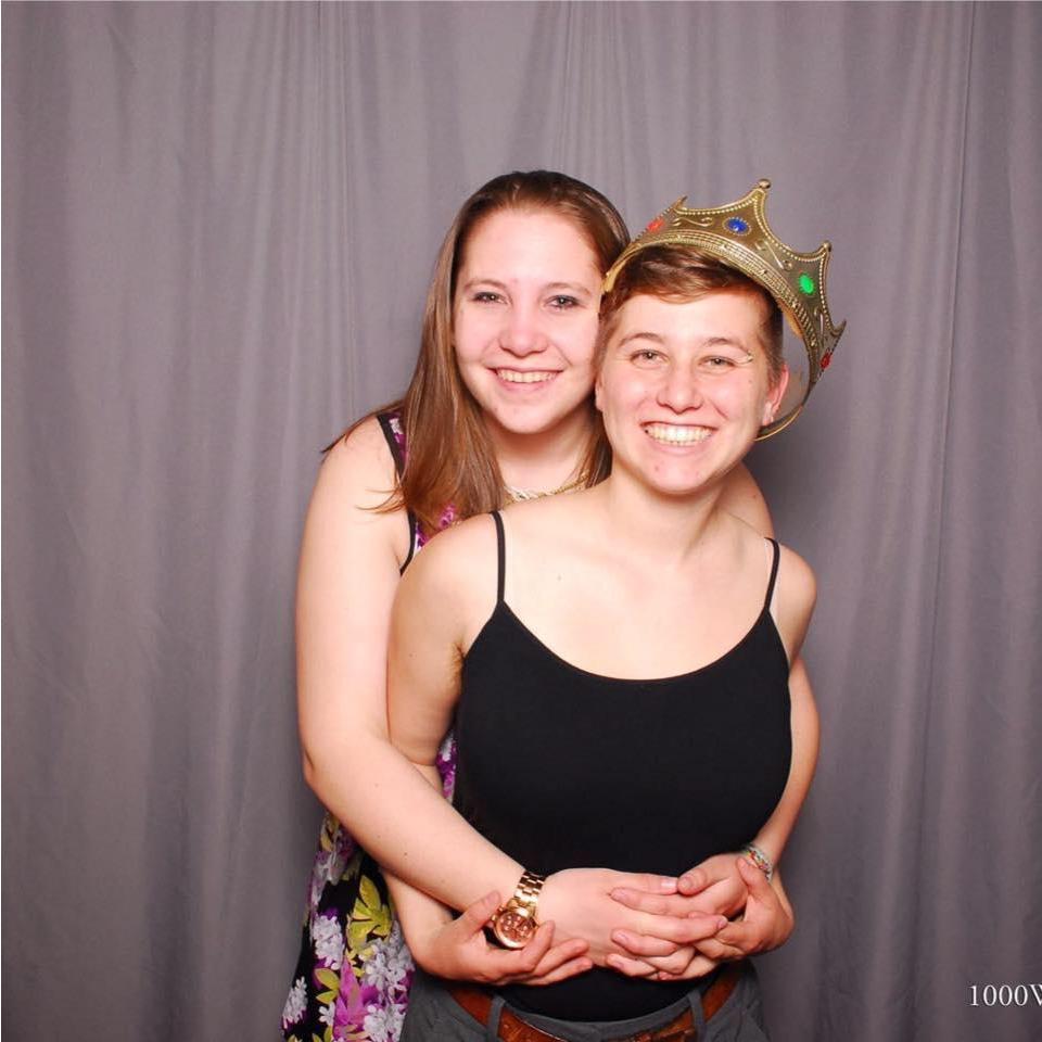 Med school prom - Last time Jessica wore a dress. :)