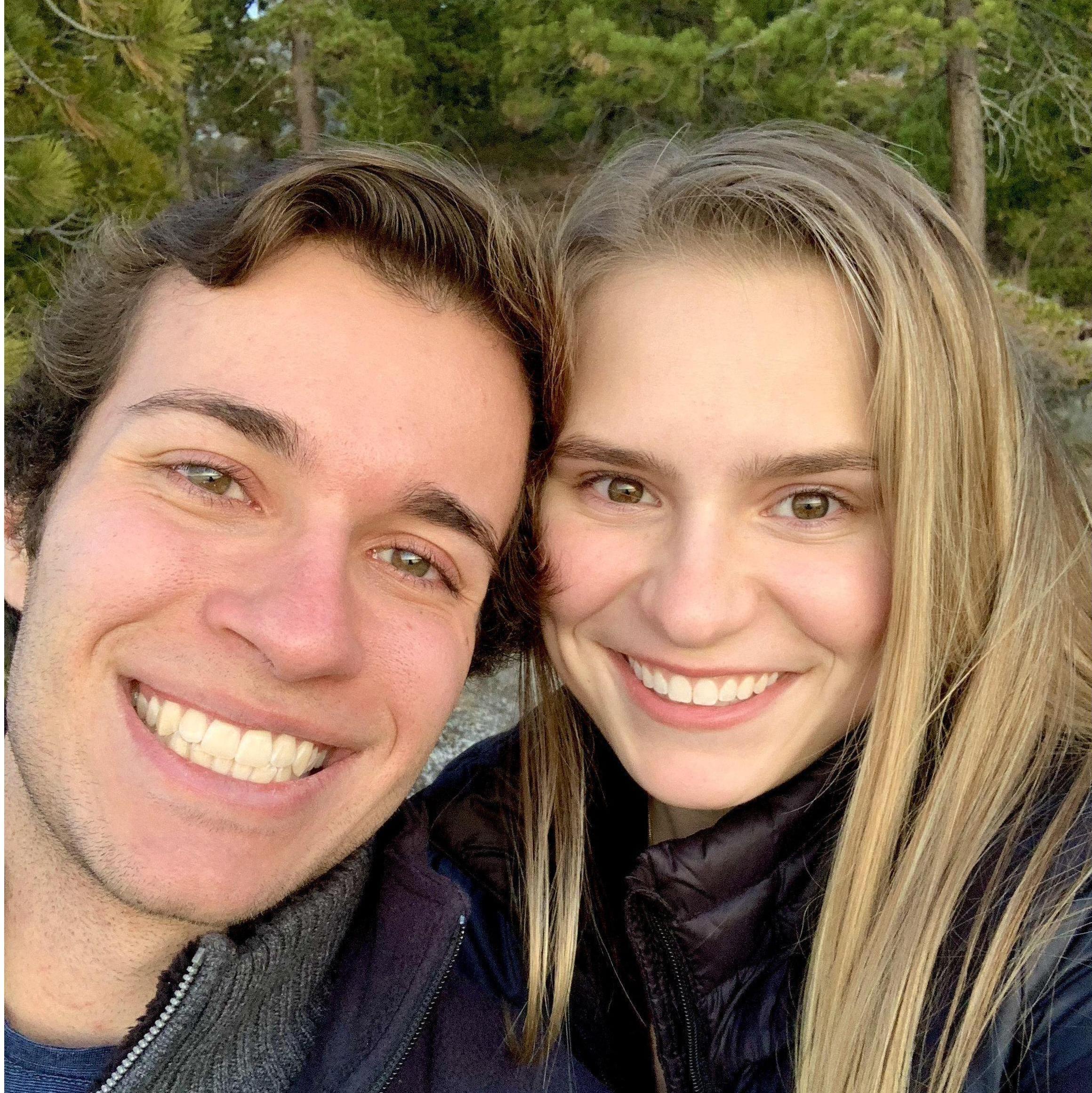 One of our first photos together on our first real date…we rainchecked the first few dates and Taylor brought me flowers even though we had canceled :’)