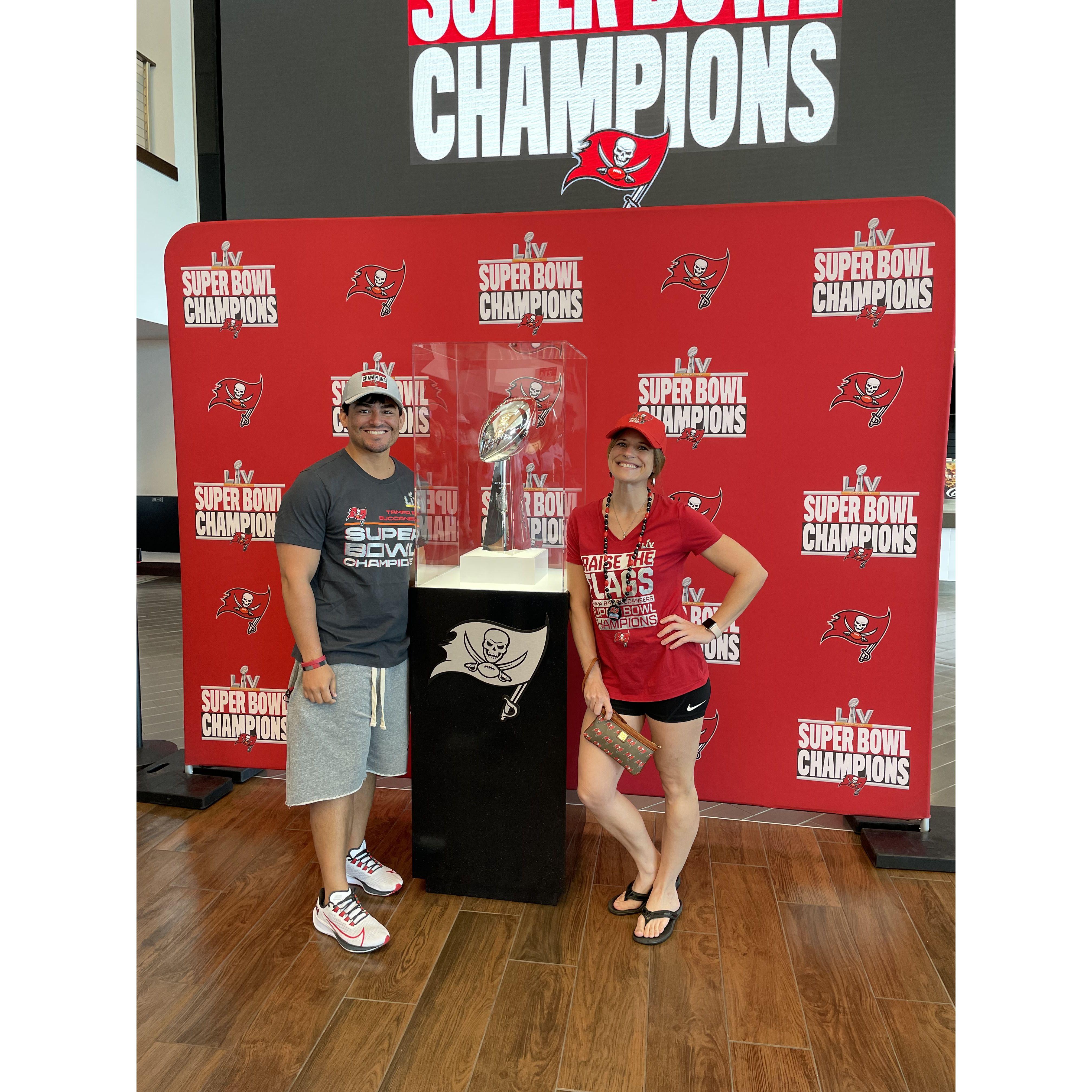 Super Bowl trophy