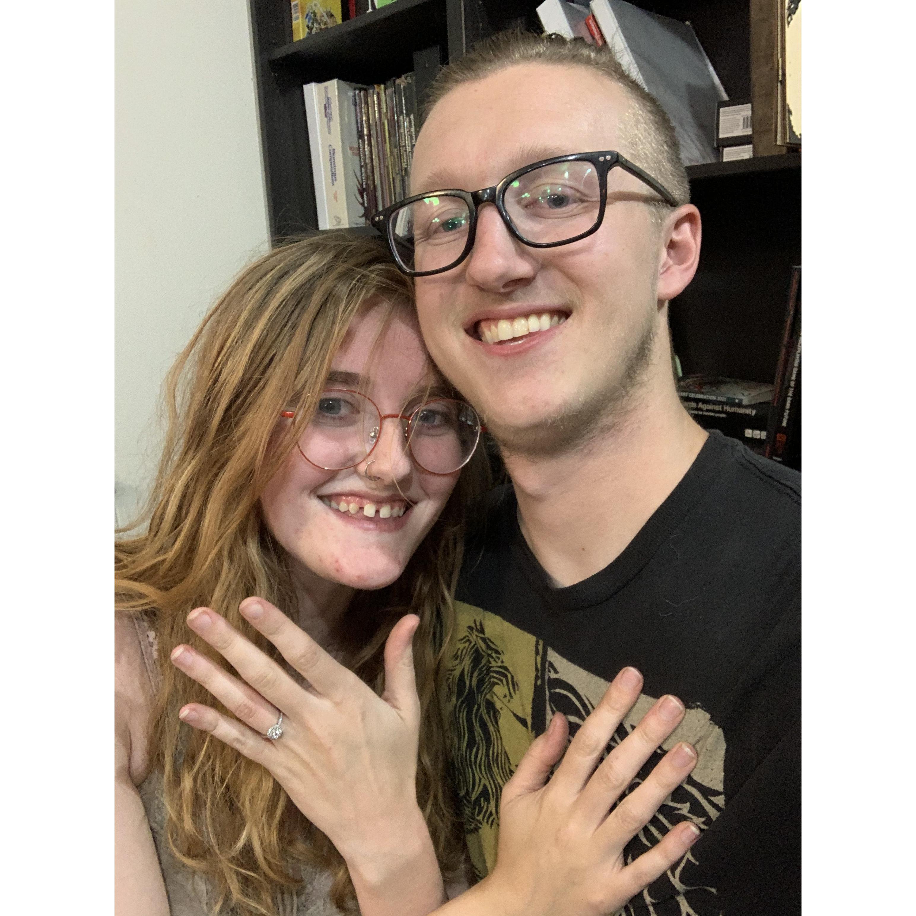 First time wearing the ring!