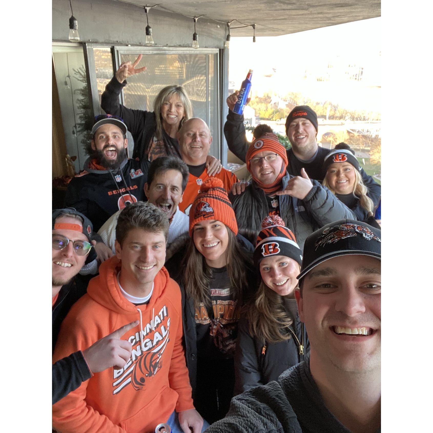 Bengals v Ravens Playoff Game @ Walter's, January 2023 Whoo Dey!