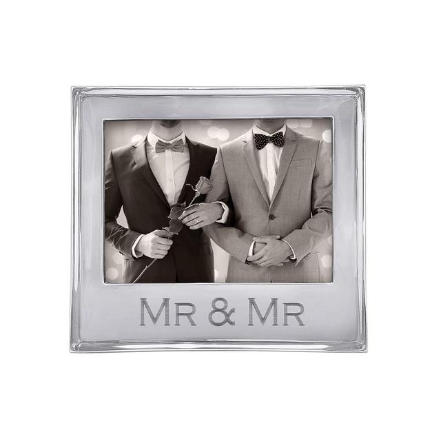 Mariposa Engraved Picture Frame, Signature 5x7, Mr & Mr
