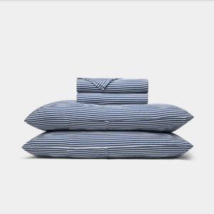 Bamboo Sheet Set King - Classic Stripe in Pacific