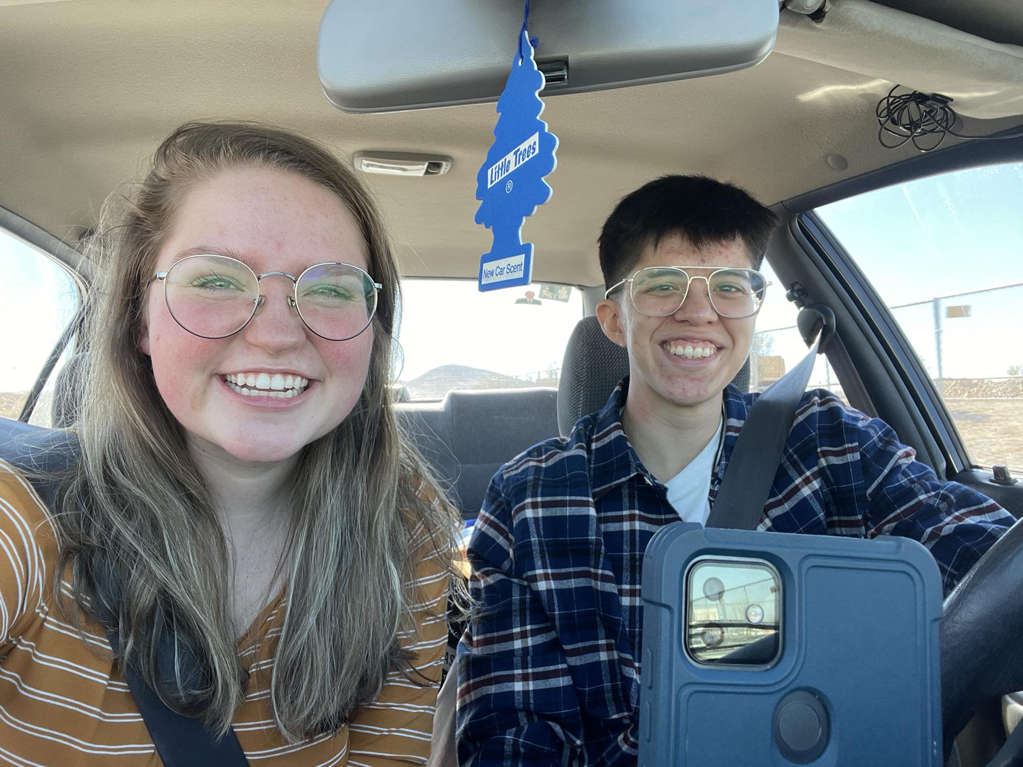 February 2021:
The start of Ashley and JJ's best friendship. Together, they roadtripped down to Phoenix, Arizona to visit an old friend.