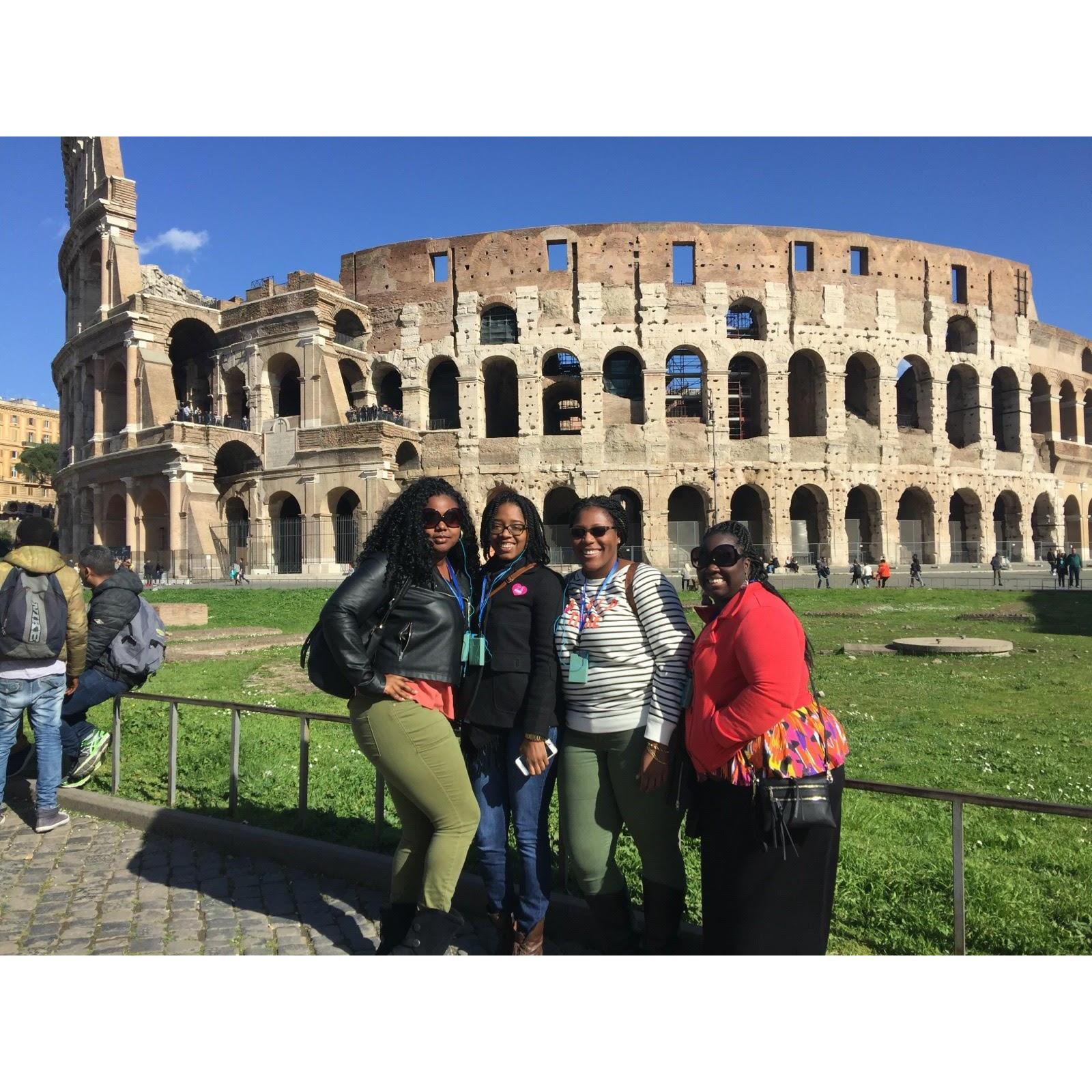 Food, fun and history... Italy in a day with my day ones