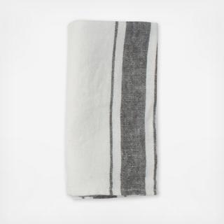 Three-Stripe French Linen Napkin