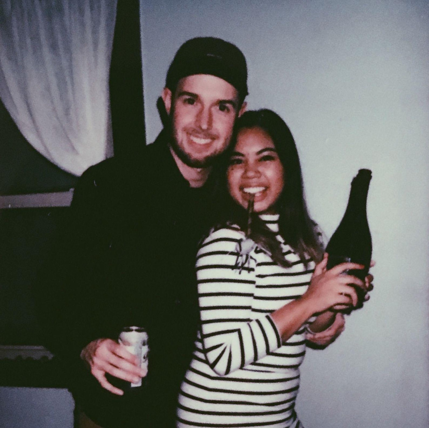 2018 - Saint Paul, MN - Our first photo as a couple
