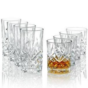 Godinger - Barware, Dublin Double Old-Fashioned and Highball Glasses, Set of 8