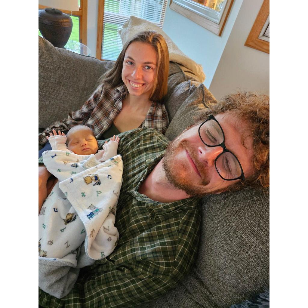 Our niece Sophia arrives!