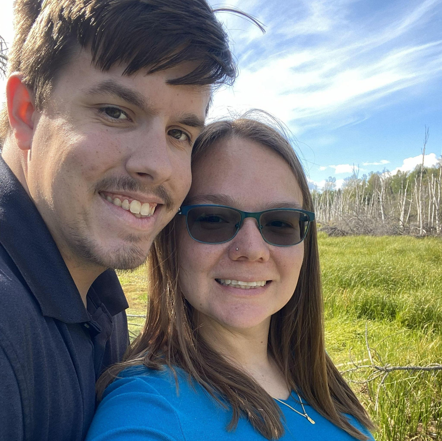 Four months in, he was there when it mattered most. He hopped on a flight to Alaska, helped with my granny’s potlatch and burial, and was there for me and my family. July 2022.