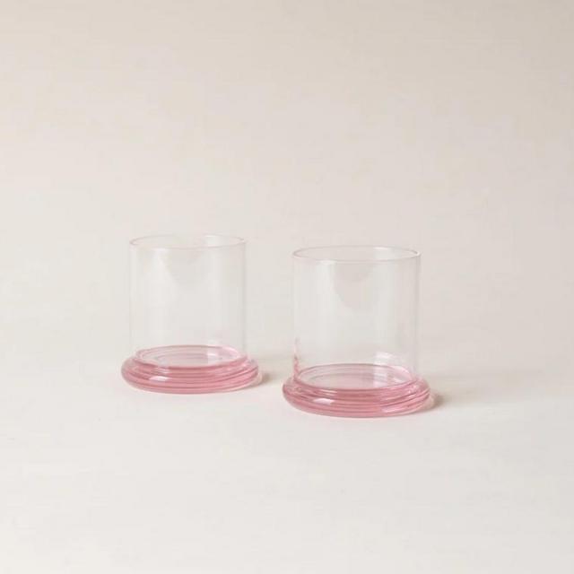 FRITTER TUMBLER SET- PINK
