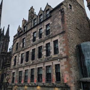 Dinner in a Castle in Scotland