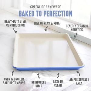 GreenLife Bakeware Half Cookie Sheet