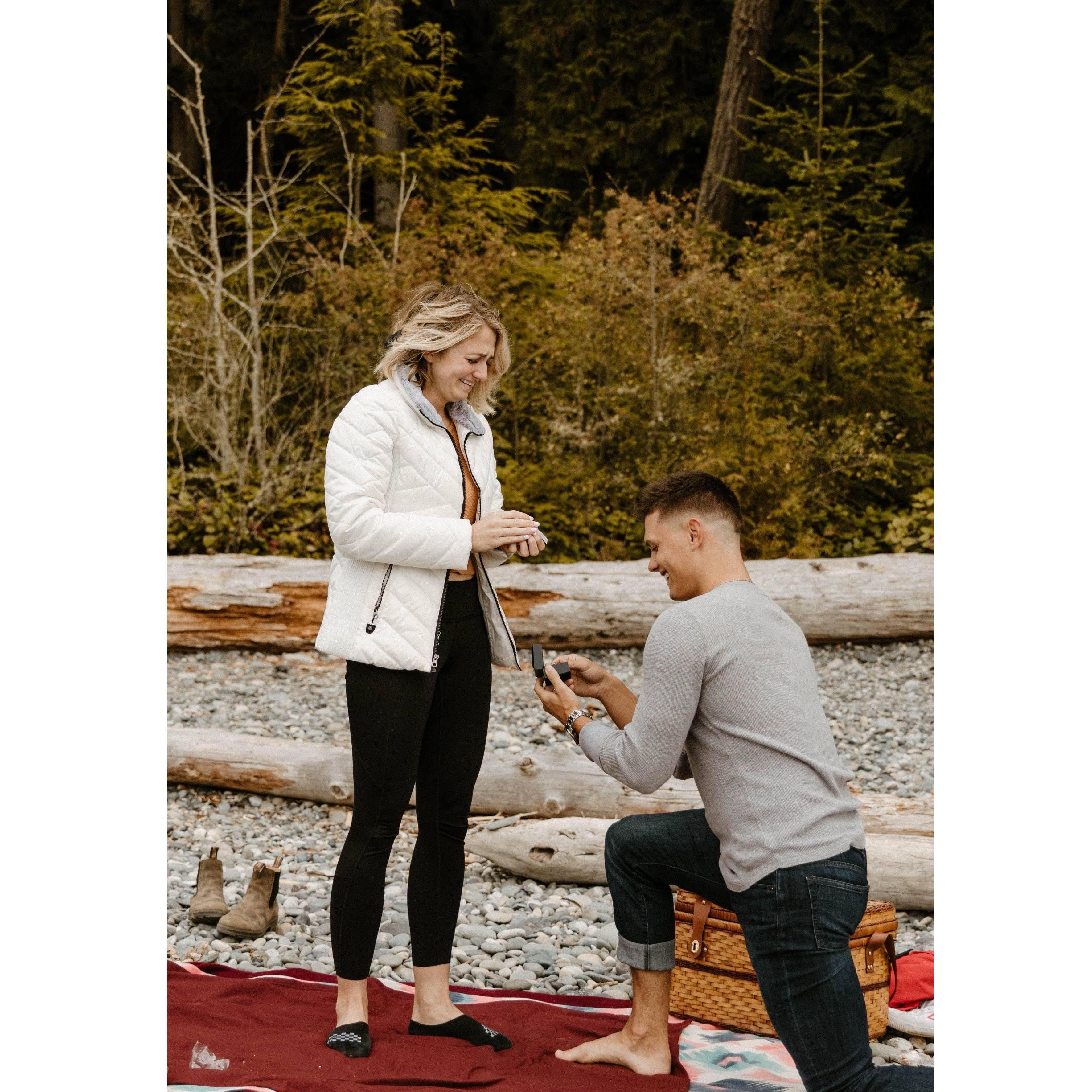 Engagement Day at Deception Pass // August 20th, 2021