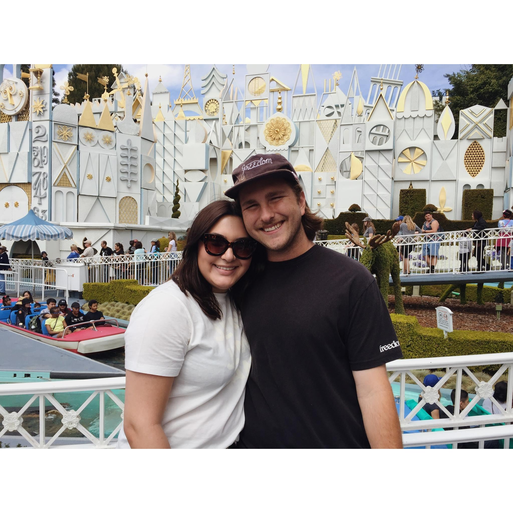 2017 - First Disneyland trip together to celebrate Terese's 21st birthday