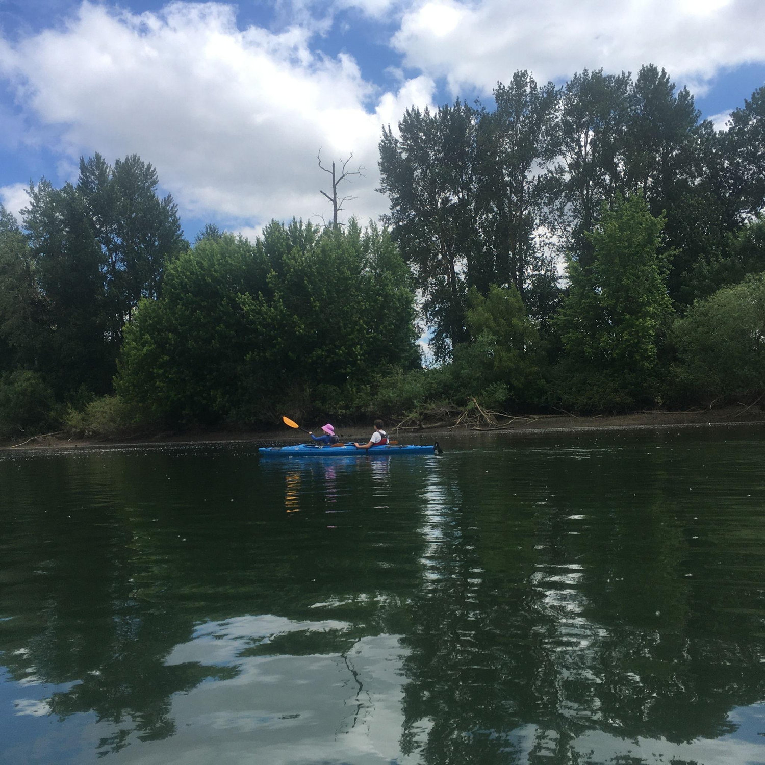Kayaking in Portland. Photo by Margo.