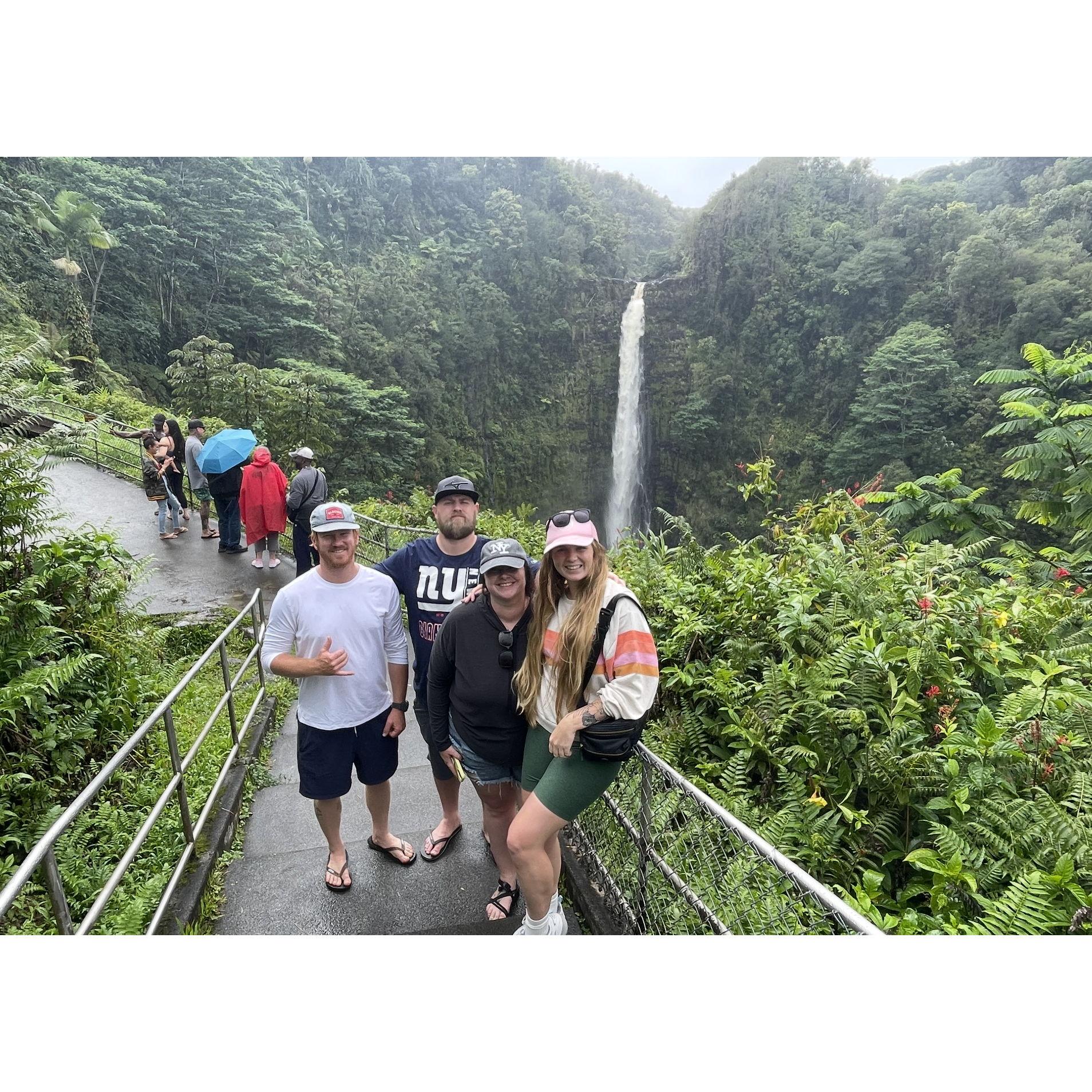Aka'ka Falls HI for Keith & Lexi's Honeymoon