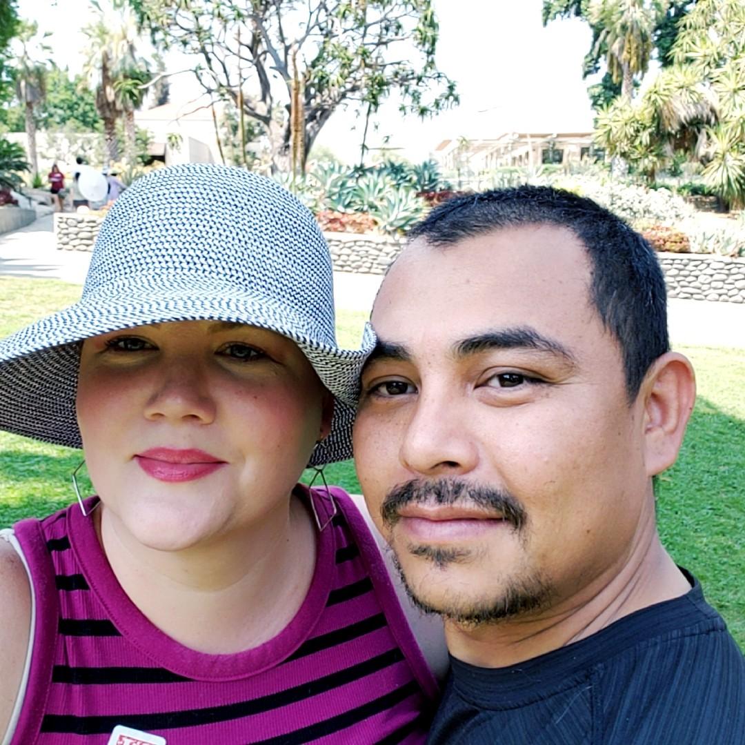 Enjoying the gorgeous Huntington Library and Gardens (and keeping the sun off this white girl's skin ;)