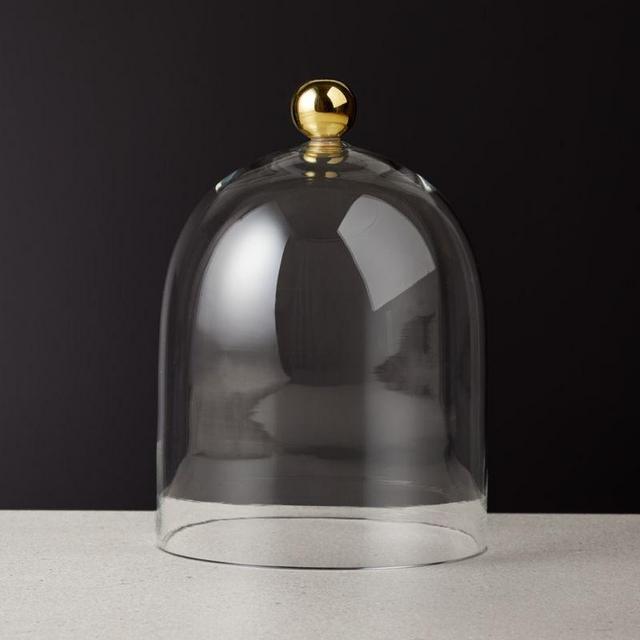 CB2 Glass Cloche