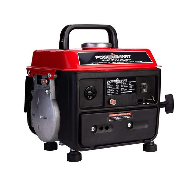 PowerSmart Generator, 1000 Watts Portable Generator, Outdoor generator Low Noise, Gas Powered Generator, Inverter Generators for Home Use, PS50A