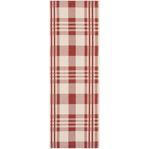 Wysocki Red Indoor/Outdoor Area Rug