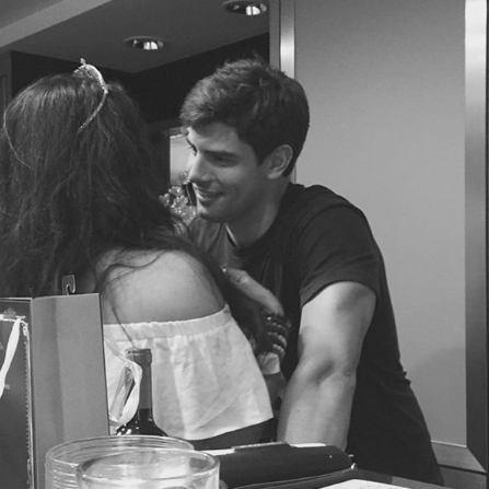 Our first summer together and one of the first few pictures of us