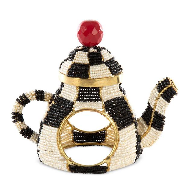 MacKenzie-Childs Tea Kettle Napkin Rings