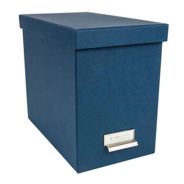John Desktop File Box in Navy