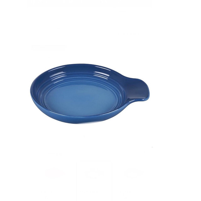 Le Creuset Signature Stoneware Spoon Rest, 6 Inches, Marseille