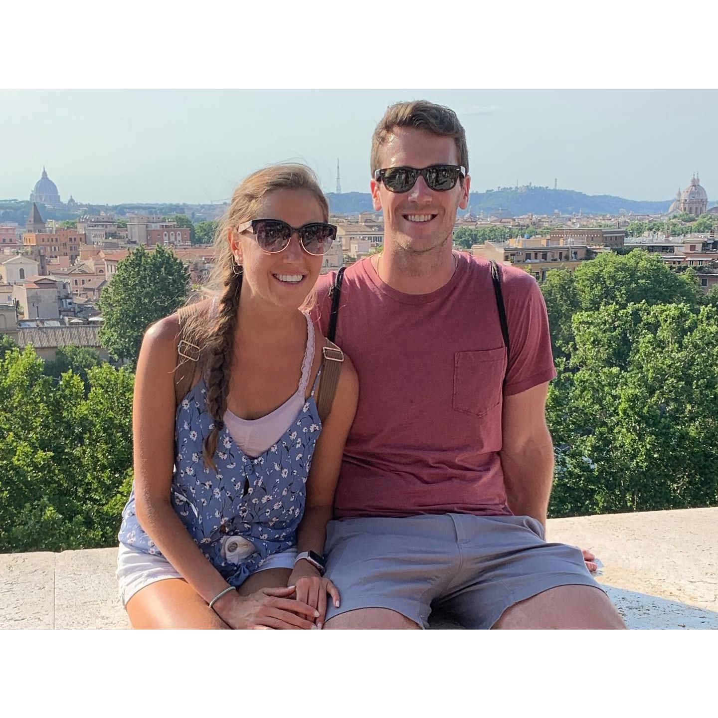 ROMEing around Rome.