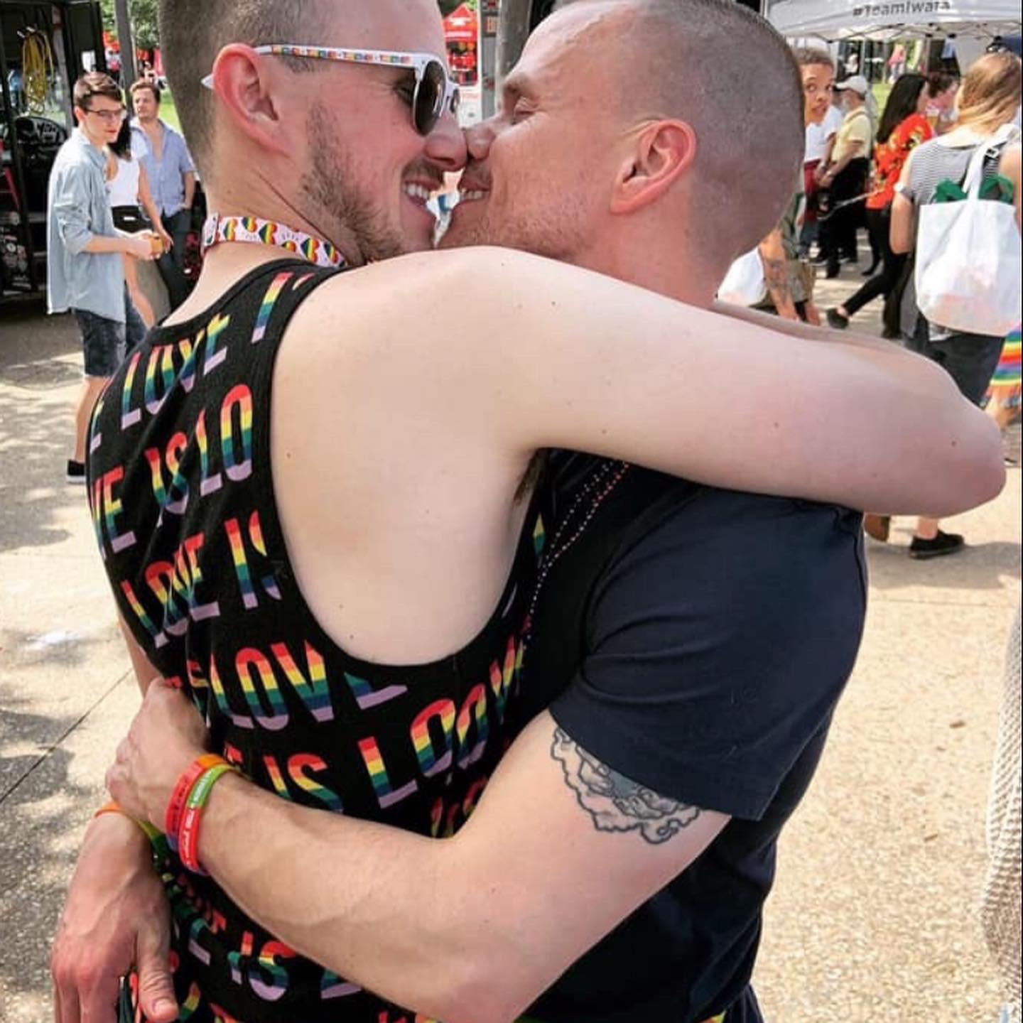 A prideful kiss, 2019.