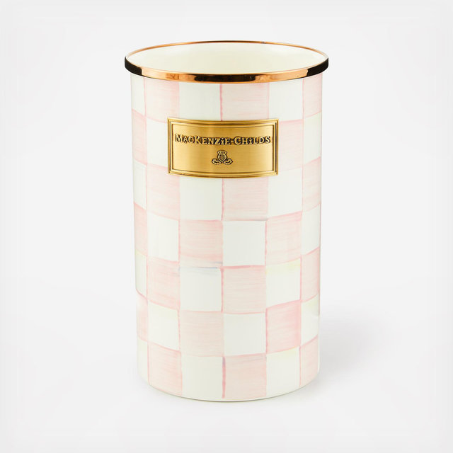 MacKenzie-Childs, Rosy Check Utensil Holder | Zola