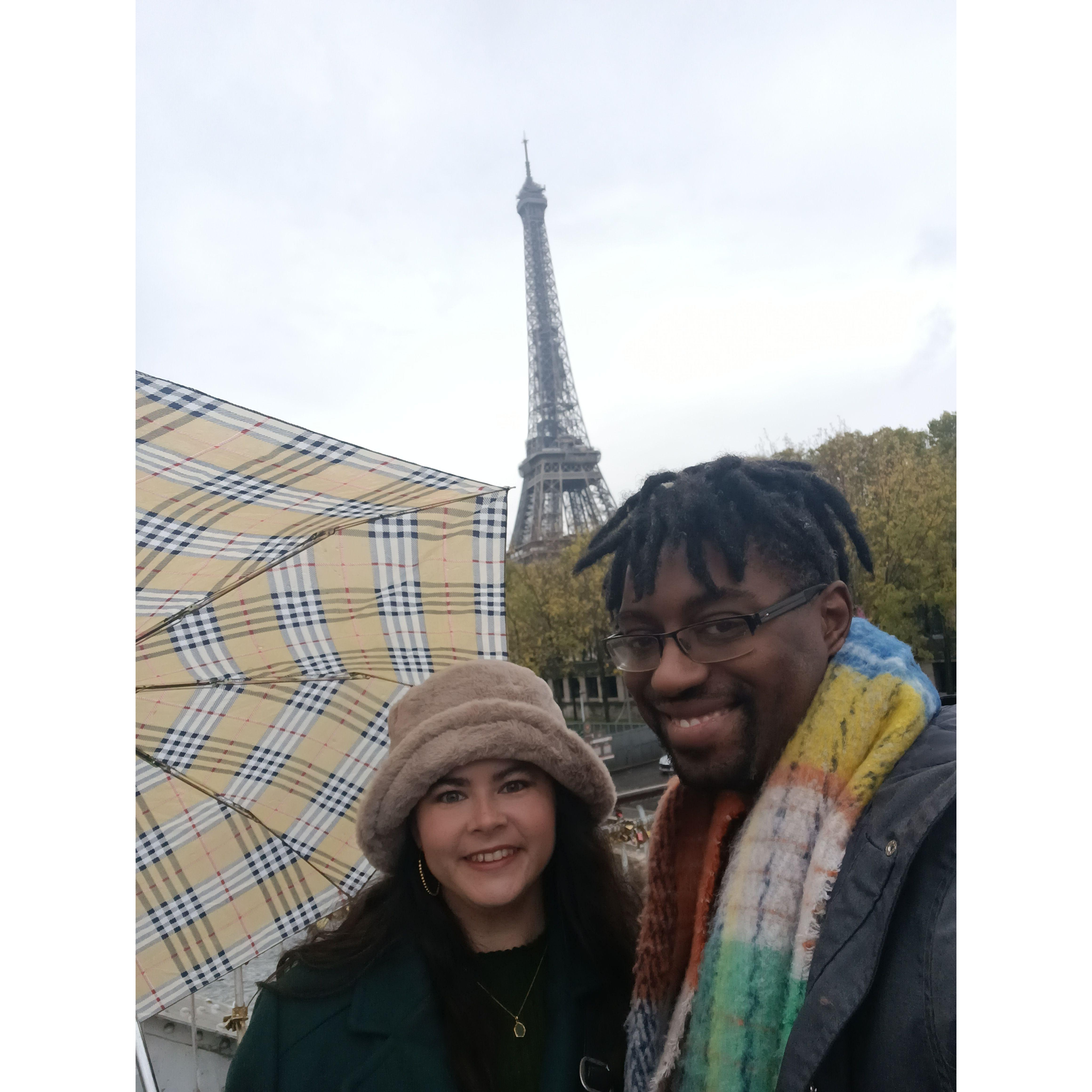 A rainy day in Paris, 2022