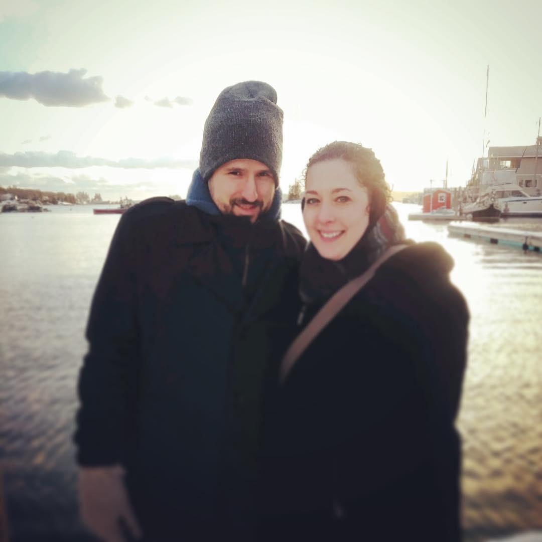A freezing and wonderful day in Maine. Winter 2017